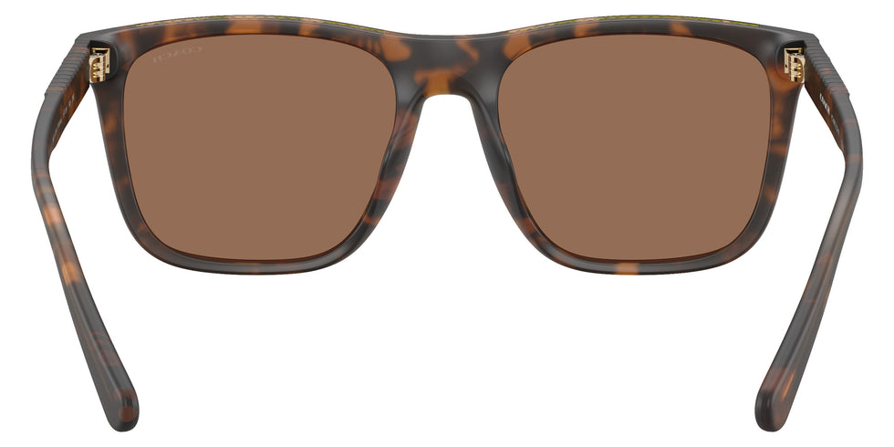 Coach HC8427U CAE78 512073 57 - Matte Dark Tortoise / Brown Solid #id:hc8427u512073_s:102115