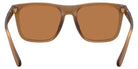 Coach HC8427U CAE78 587673 57 - Matte Transparent Amber / Amber Solid #id:hc8427u587673_s:104115