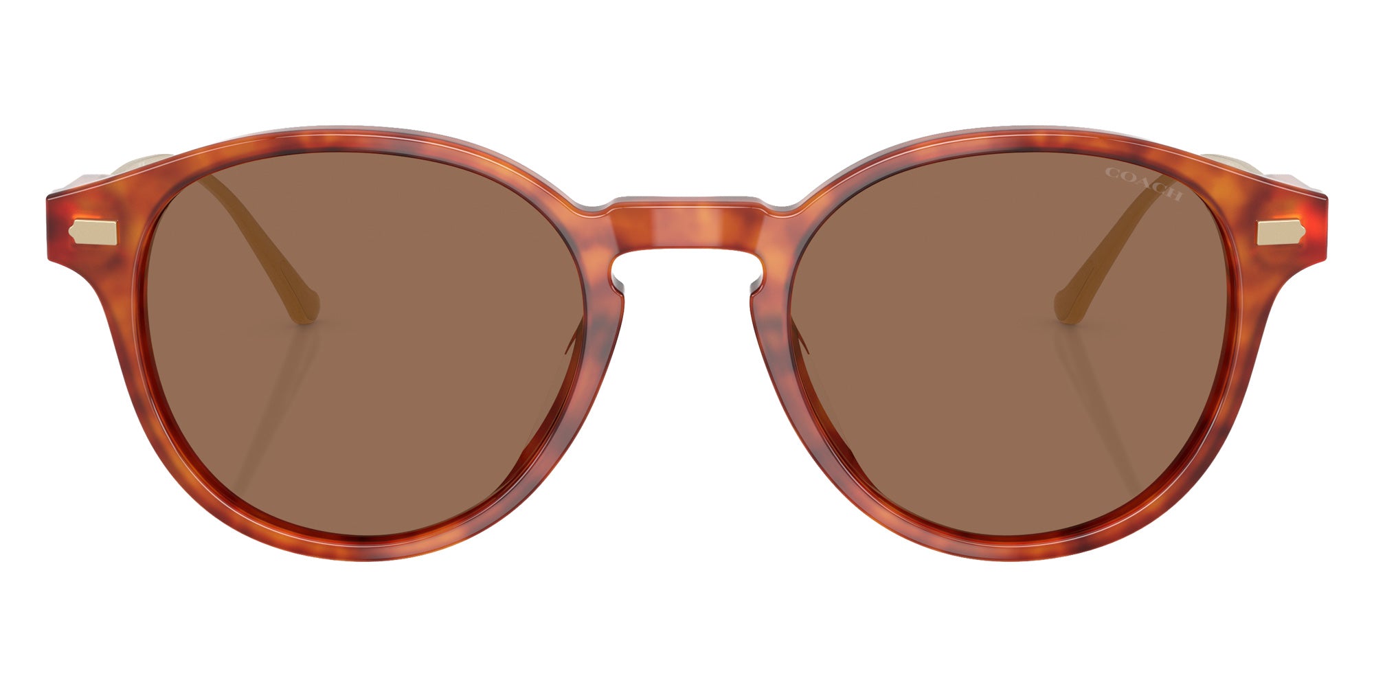 Coach HC8428U CAD83 577473 50 - Caramel Tortoise / Brown Solid #id:hc8428u577473_s:100100