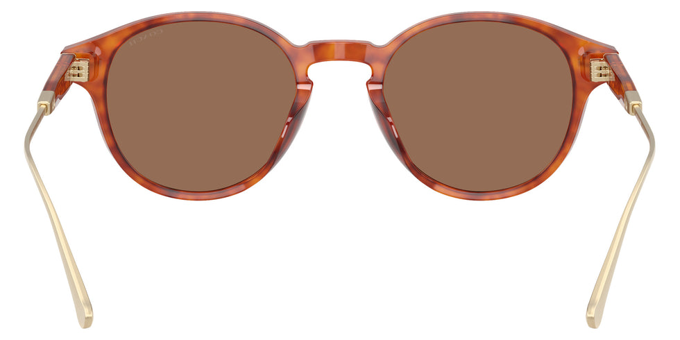 Coach HC8428U CAD83 577473 50 - Caramel Tortoise / Brown Solid #id:hc8428u577473_s:100115
