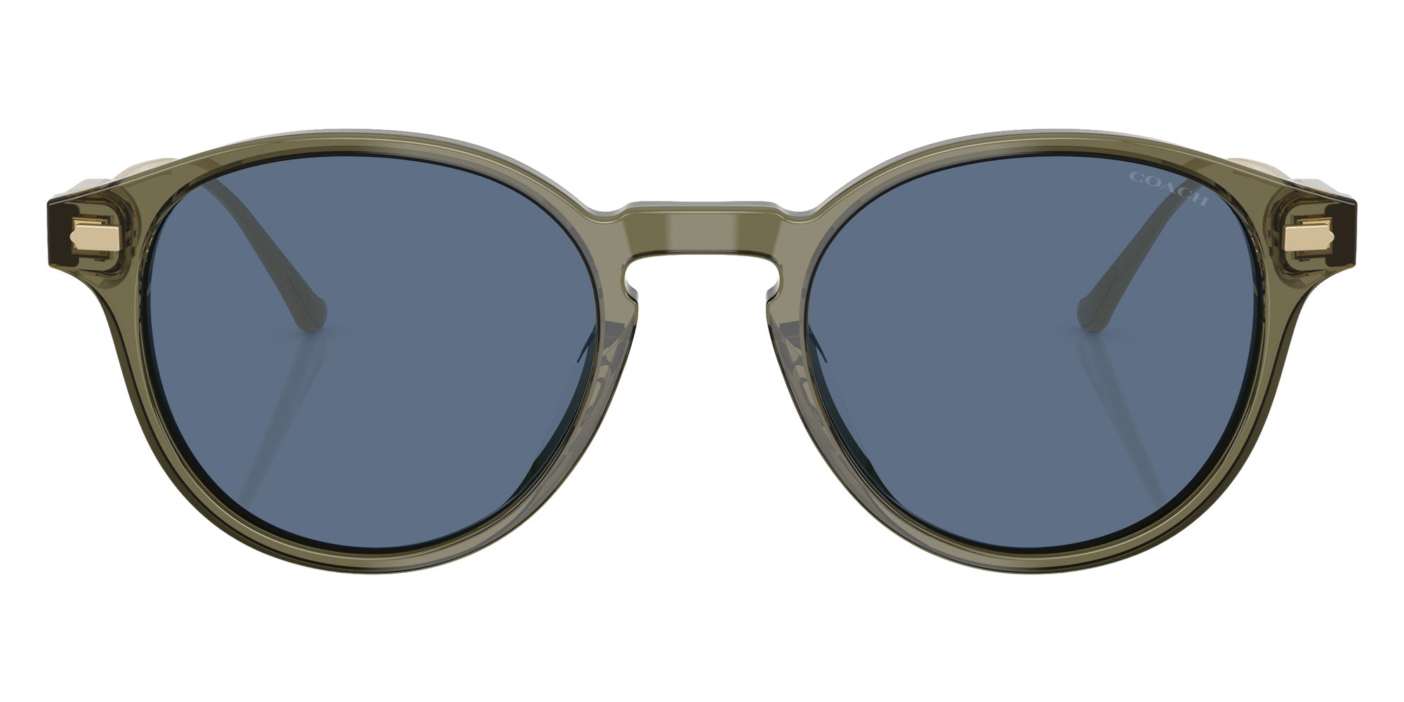 Coach HC8428U CAD83 584880 50 - Transparent Olive / Blue Solid #id:hc8428u584880_s:102100