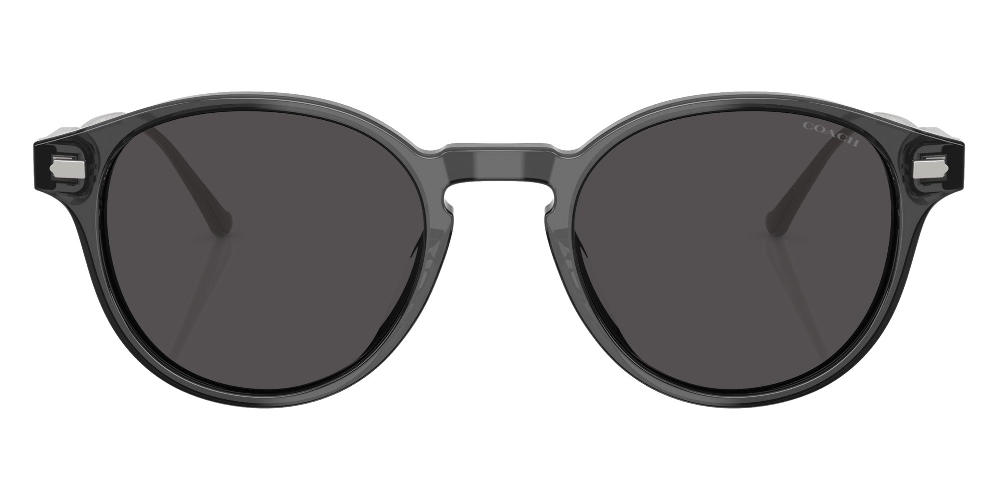 Coach HC8428U CAD83 587887 50 - Transparent Gray / Gray Solid #id:hc8428u587887_s:104100