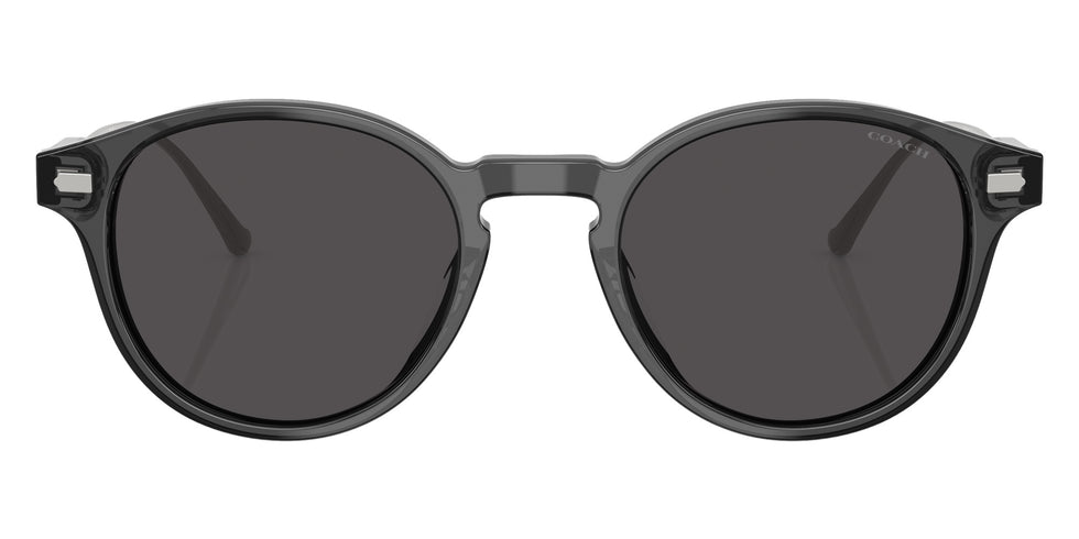 Coach HC8428U CAD83 587887 50 - Transparent Gray / Gray Solid #id:hc8428u587887_s:104100