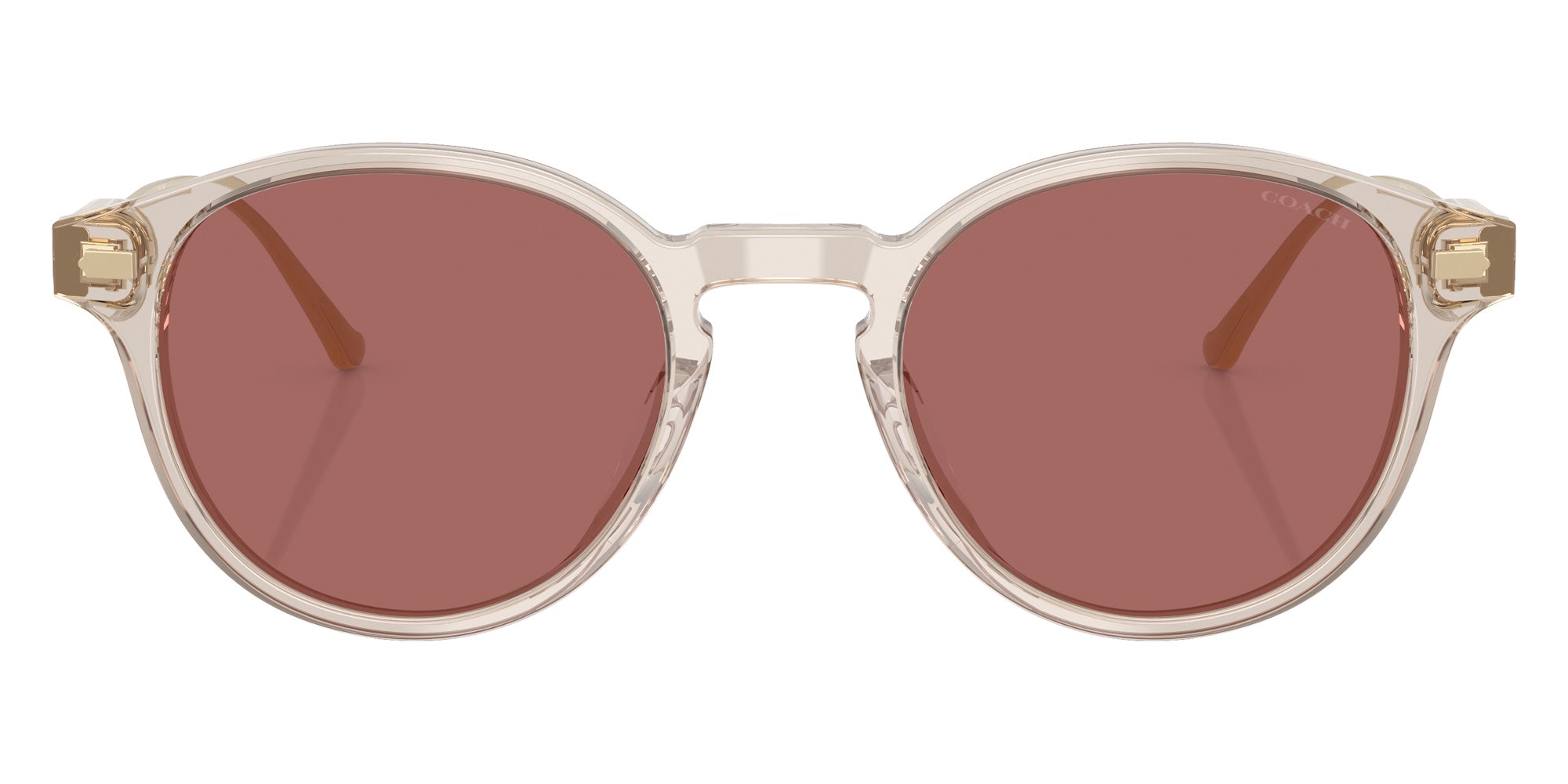Coach HC8428U CAD83 58790H 50 - Transparent Sand / Wine Solid #id:hc8428u58790h_s:106100