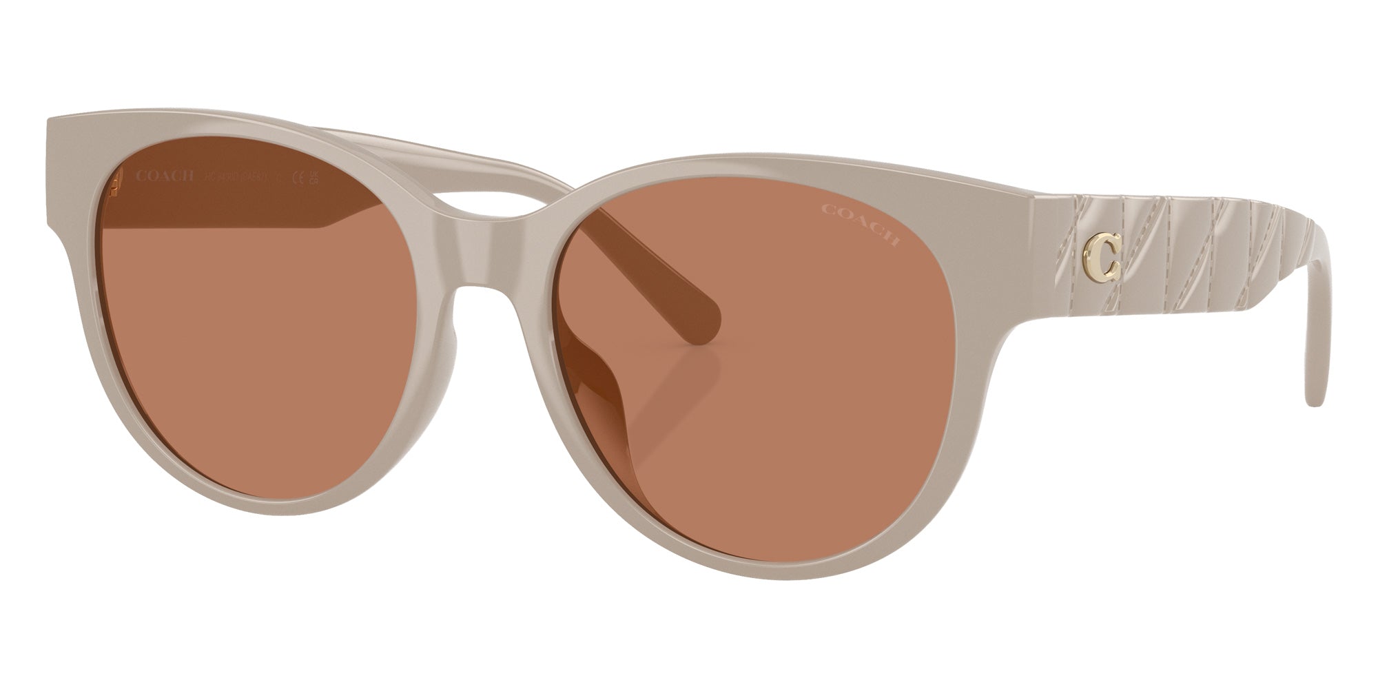 Coach HC8430D CAE87 58843 56 - Khaki Solid / Brown Solid #id:hc8430d58843_s:106105