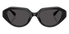 Coach HC8433U CBY77 500287 52 - Black / Gray Solid #id:hc8433u500287_s:100100