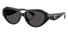 Coach HC8433U CBY77 500287 52 - Black / Gray Solid #id:hc8433u500287_s:100105