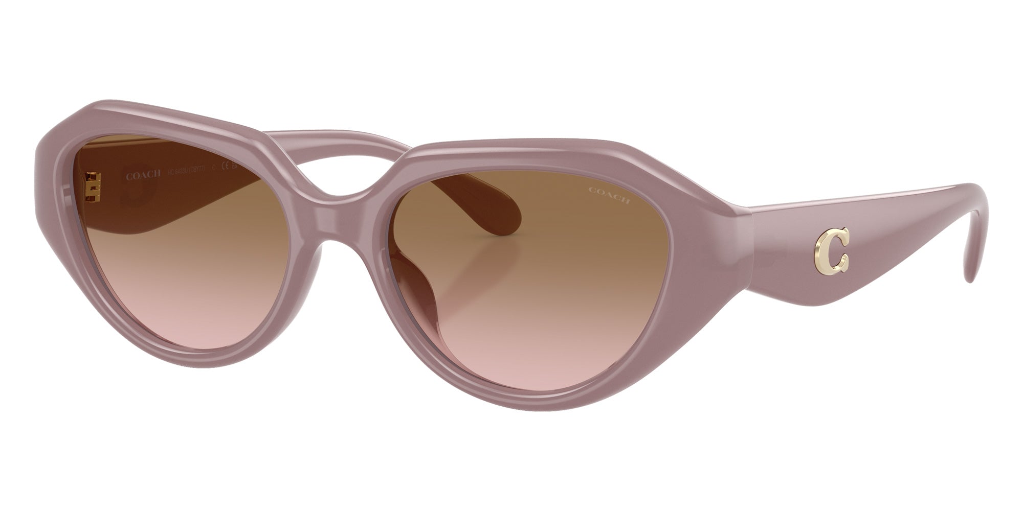 Coach HC8433U CBY77 549511 52 - Milky Putty / Brown Peach Gradient #id:hc8433u549511_s:102105