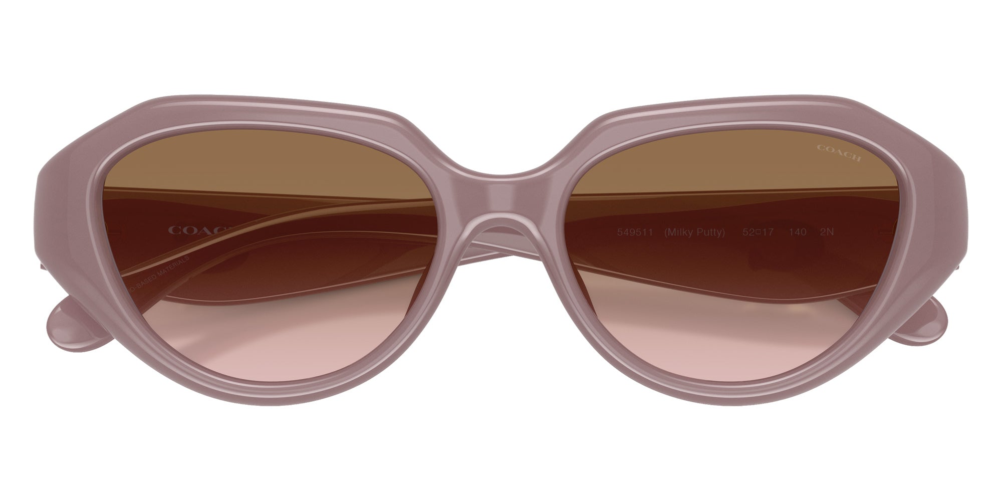 Coach HC8433U CBY77 549511 52 - Milky Putty / Brown Peach Gradient #id:hc8433u549511_s:102120