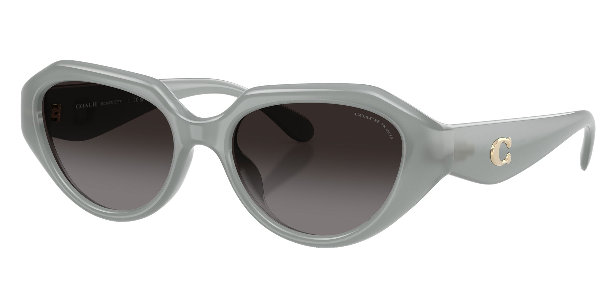 Coach HC8433U CBY77 5905T3 52 - Milky Eucalyptus / Gray Polarized #id:hc8433u5905t3_s:108105