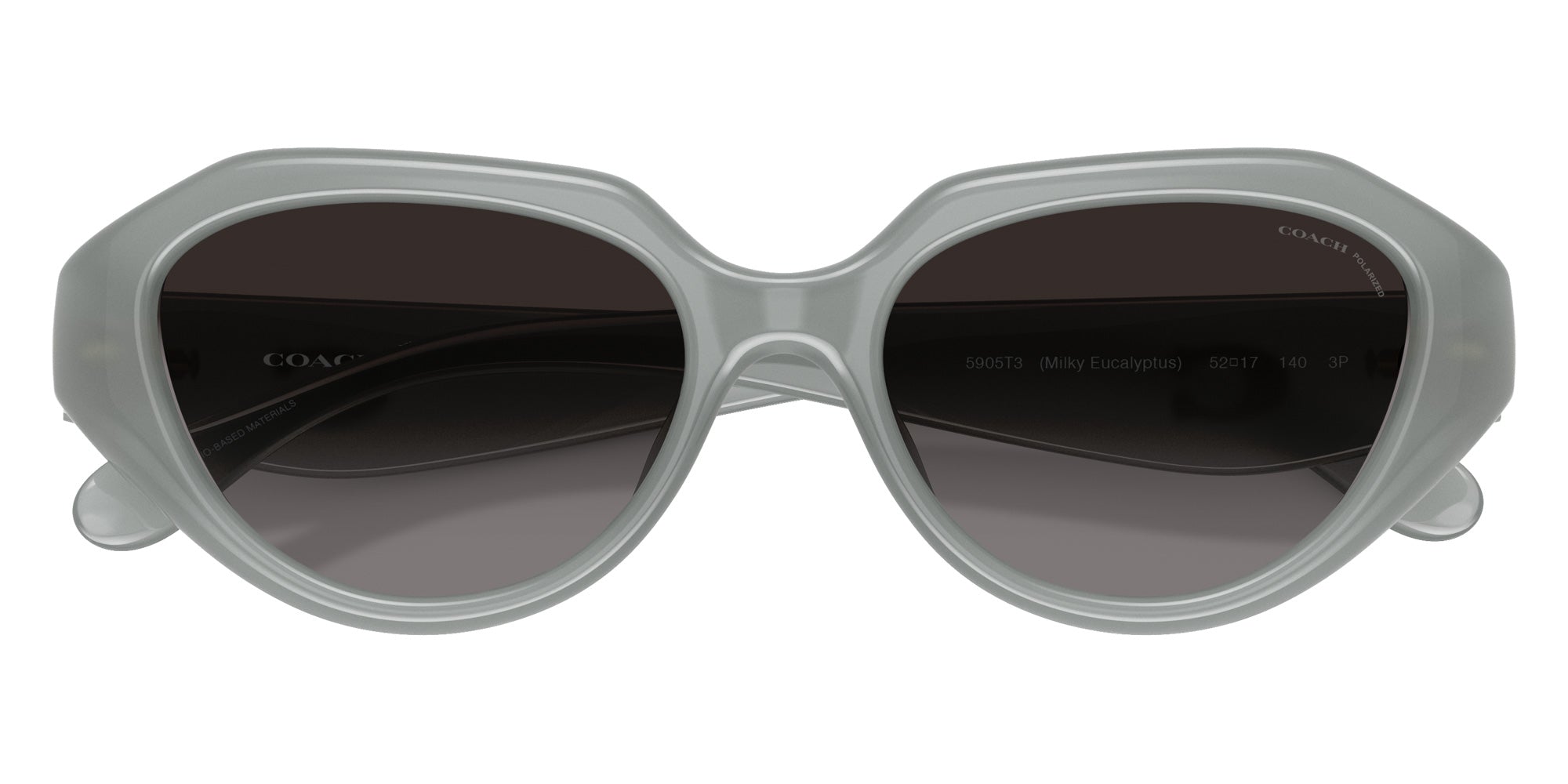 Coach HC8433U CBY77 5905T3 52 - Milky Eucalyptus / Gray Polarized #id:hc8433u5905t3_s:108120