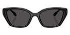 Coach HC8434U CBY91 500287 53 - Black / Gray Solid #id:hc8434u500287_s:100100
