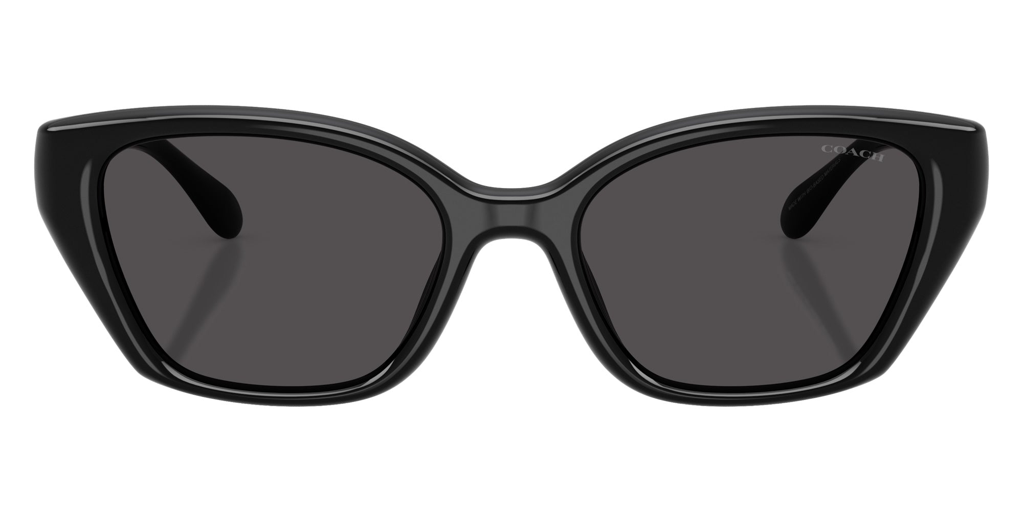 Coach HC8434U CBY91 500287 53 - Black / Gray Solid #id:hc8434u500287_s:100100