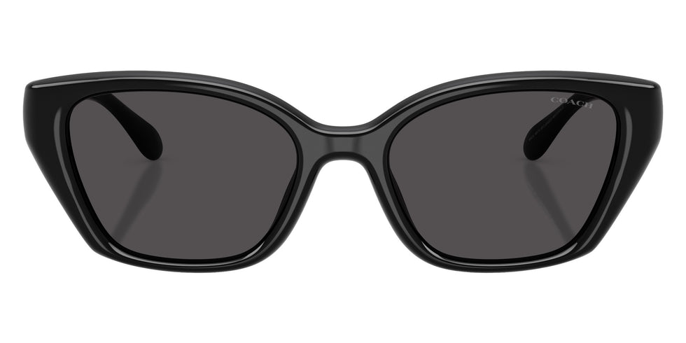 Coach HC8434U CBY91 500287 53 - Black / Gray Solid #id:hc8434u500287_s:100100