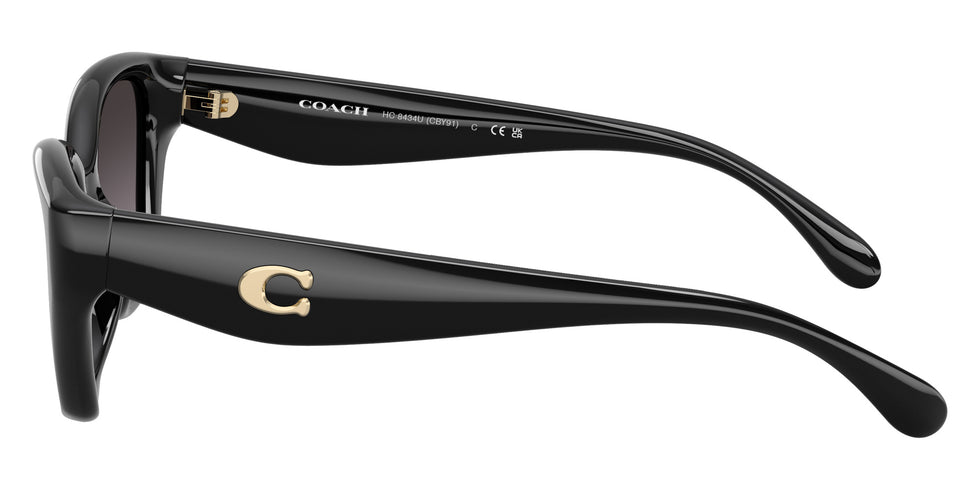 Coach HC8434U CBY91 5002F4 53 - Black / Gray Gradient Polarized #id:hc8434u5002f4_s:102110