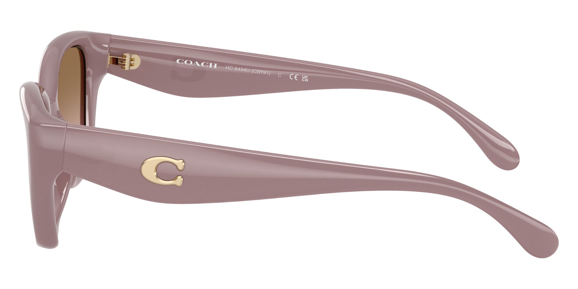 Coach HC8434U CBY91 549511 53 - Milky Putty / Brown Peach Gradient #id:hc8434u549511_s:104110