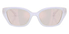 Coach HC8434U CBY91 5903RG 53 - Metallic Pearl / Metallic Flash Mirrored #id:hc8434u5903rg_s:108100