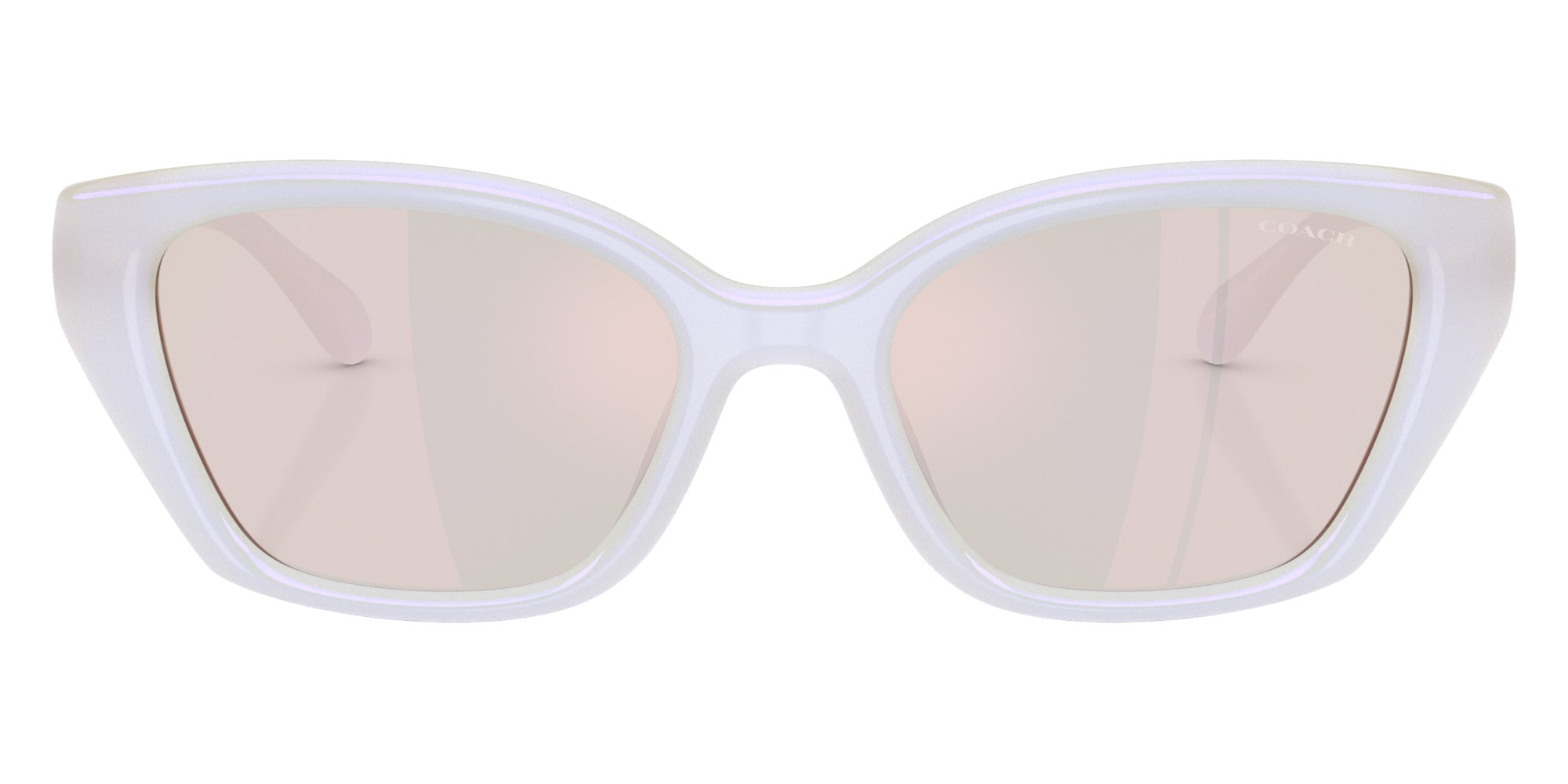 Coach HC8434U CBY91 5903RG 53 - Metallic Pearl / Metallic Flash Mirrored #id:hc8434u5903rg_s:108100