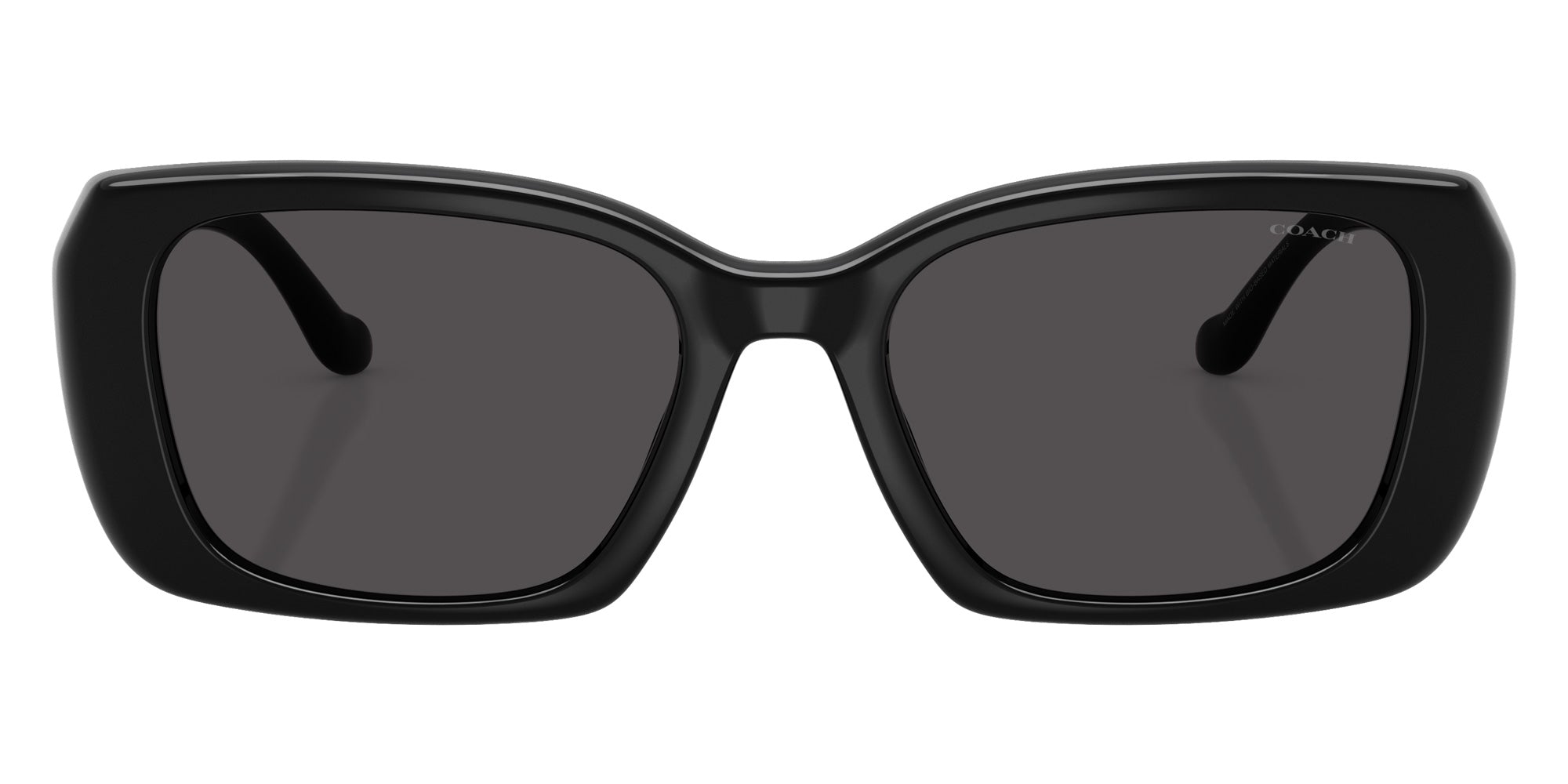 Coach HC8435U CBY82 500287 54 - Black / Gray Solid #id:hc8435u500287_s:100100