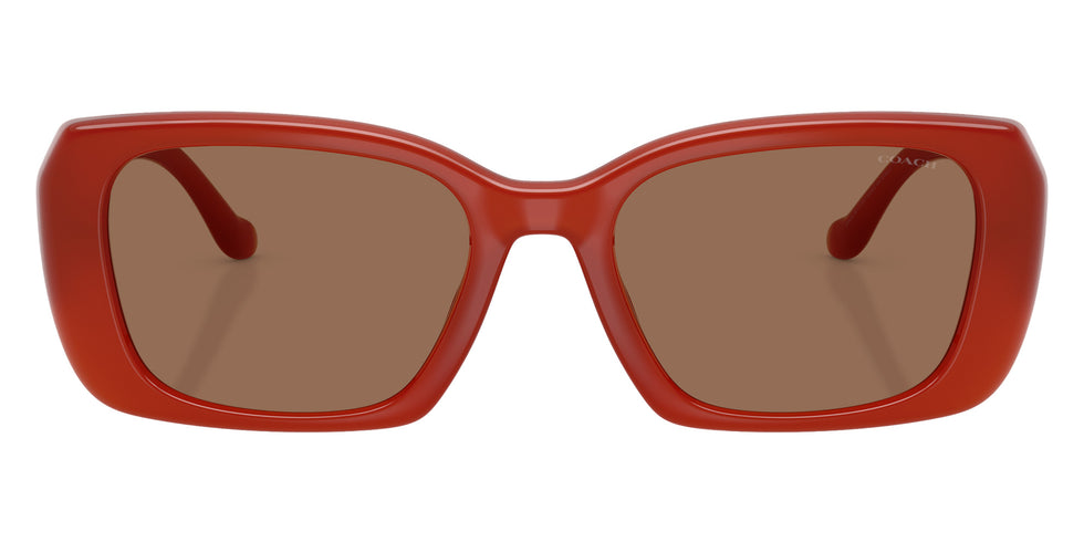 Coach HC8435U CBY82 591673 54 - Milky Burnt Orange / Brown Solid #id:hc8435u591673_s:110100