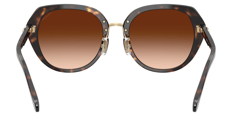 Coach HC8436 CBY93 512074 55 - Dark Tortoise / Brown Gradient #id:hc8436512074_s:102115