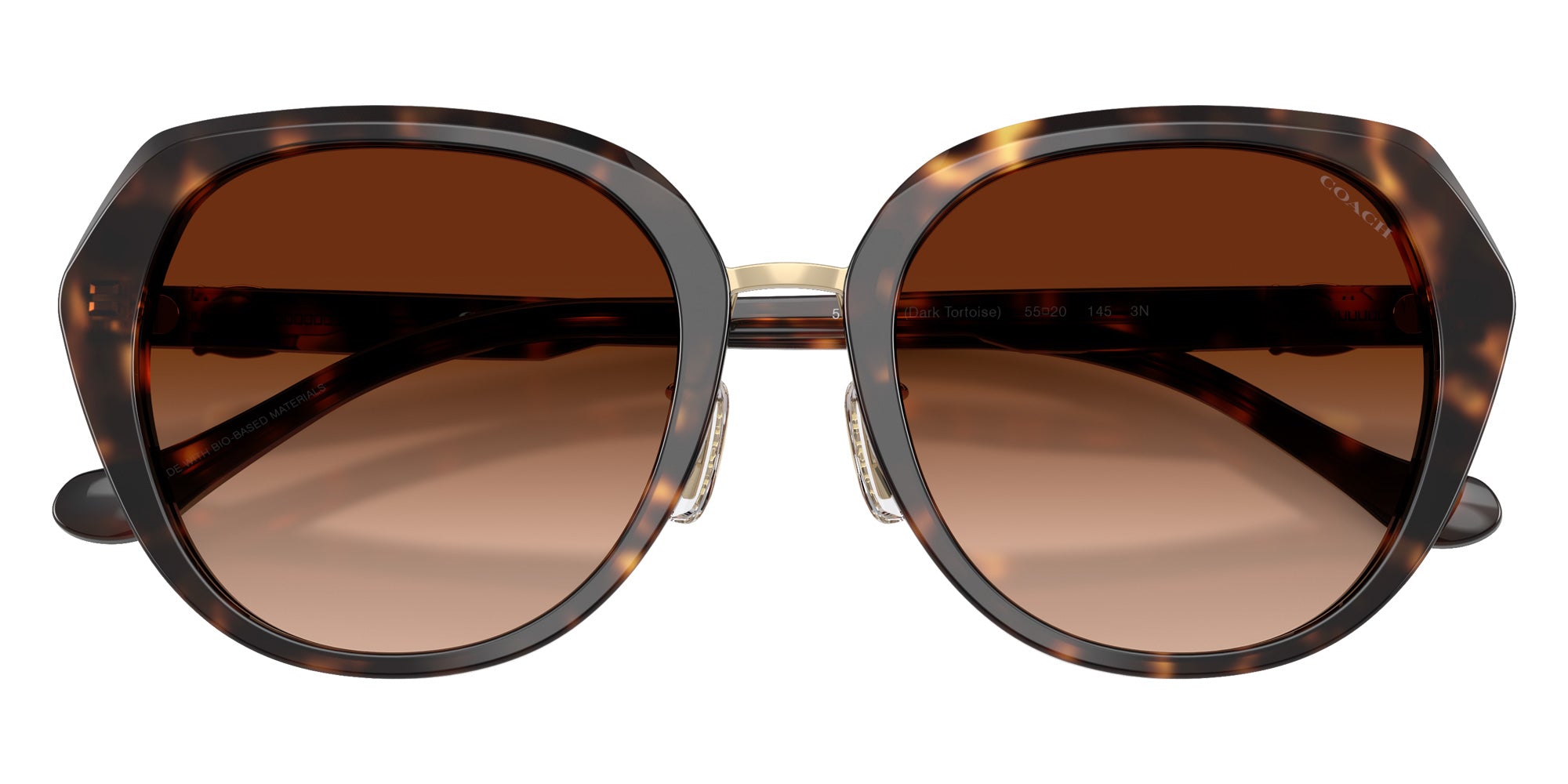 Coach HC8436 CBY93 512074 55 - Dark Tortoise / Brown Gradient #id:hc8436512074_s:102120
