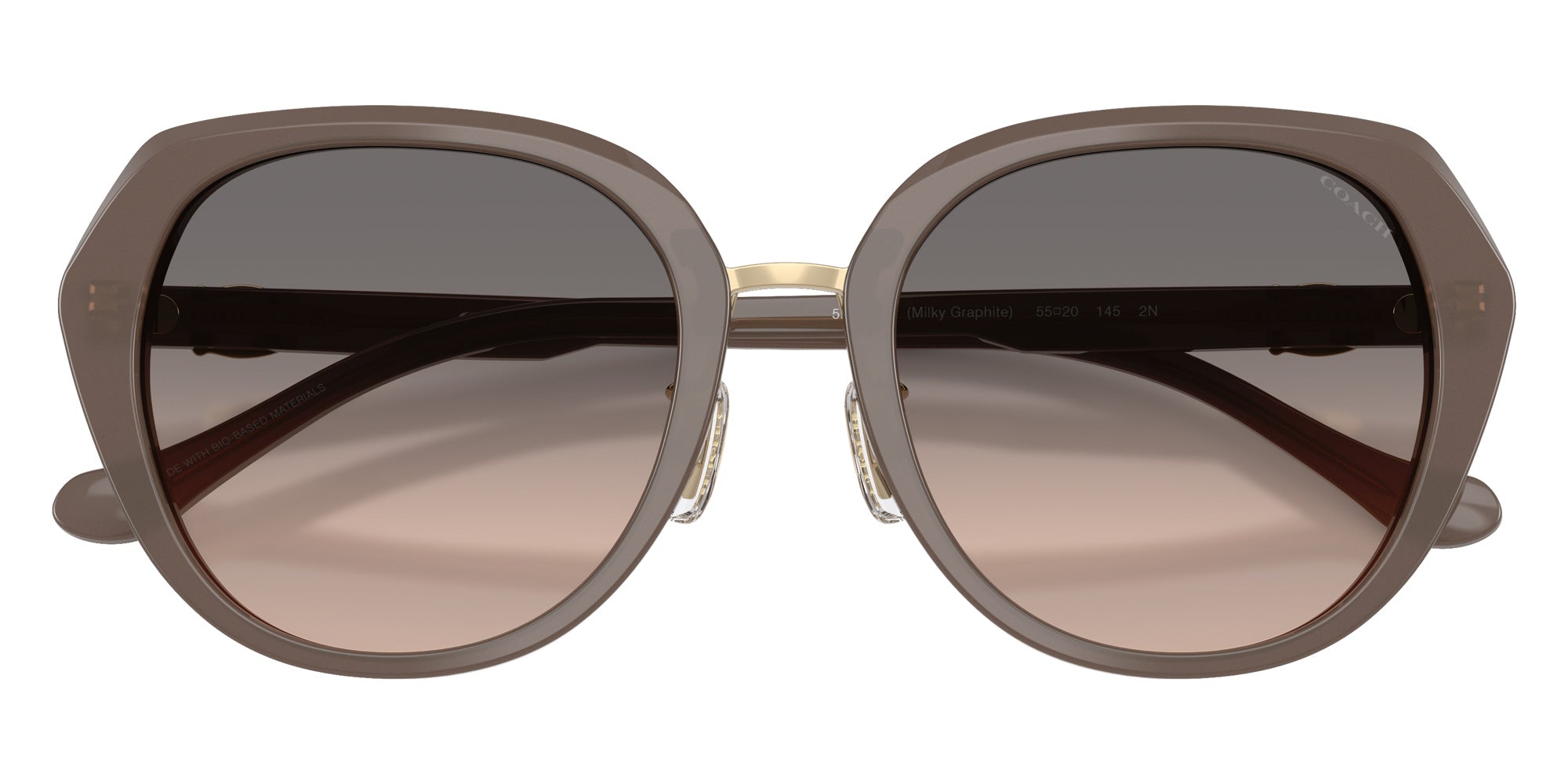 Coach HC8436 CBY93 5917G9 55 - Milky Graphite / Gray Sand Gradient #id:hc84365917g9_s:108120