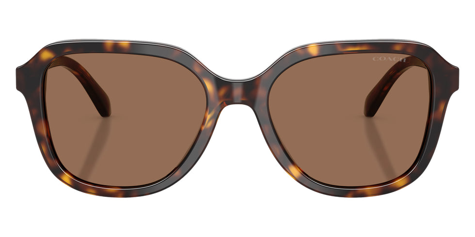 Coach HC8437F CBY89 512073 56 - Dark Tortoise / Brown Solid #id:hc8437f512073_s:102100