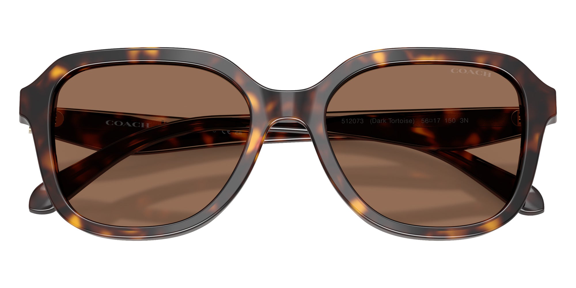 Coach HC8437F CBY89 512073 56 - Dark Tortoise / Brown Solid #id:hc8437f512073_s:102120