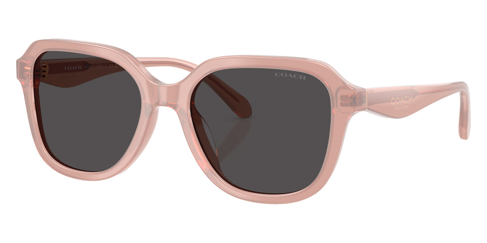 Coach HC8437F CBY89 591487 56 - Milky Dark Pink / Gray Solid #id:hc8437f591487_s:106105
