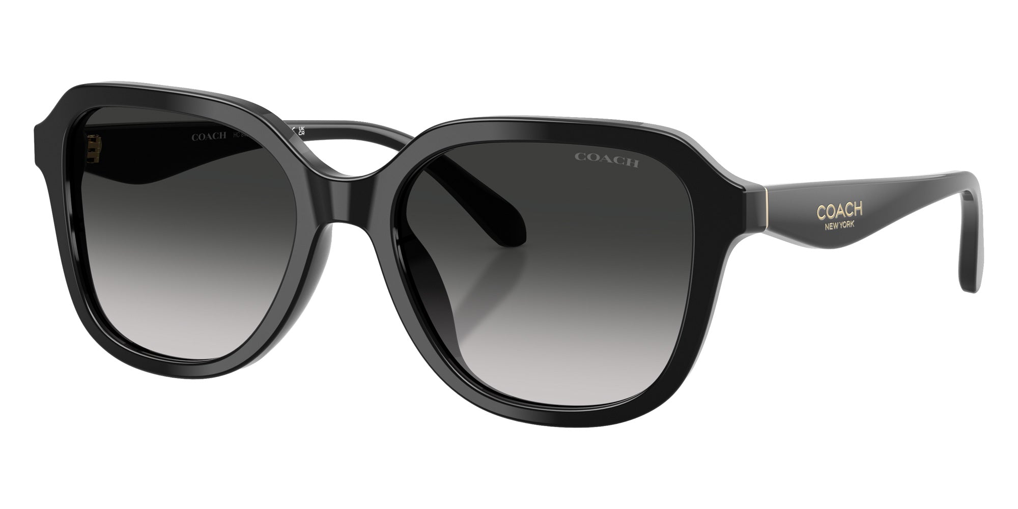 Coach HC8437U CBY87 50023C 53 - Black / Gray Gradient #id:hc8437u50023c_s:100105