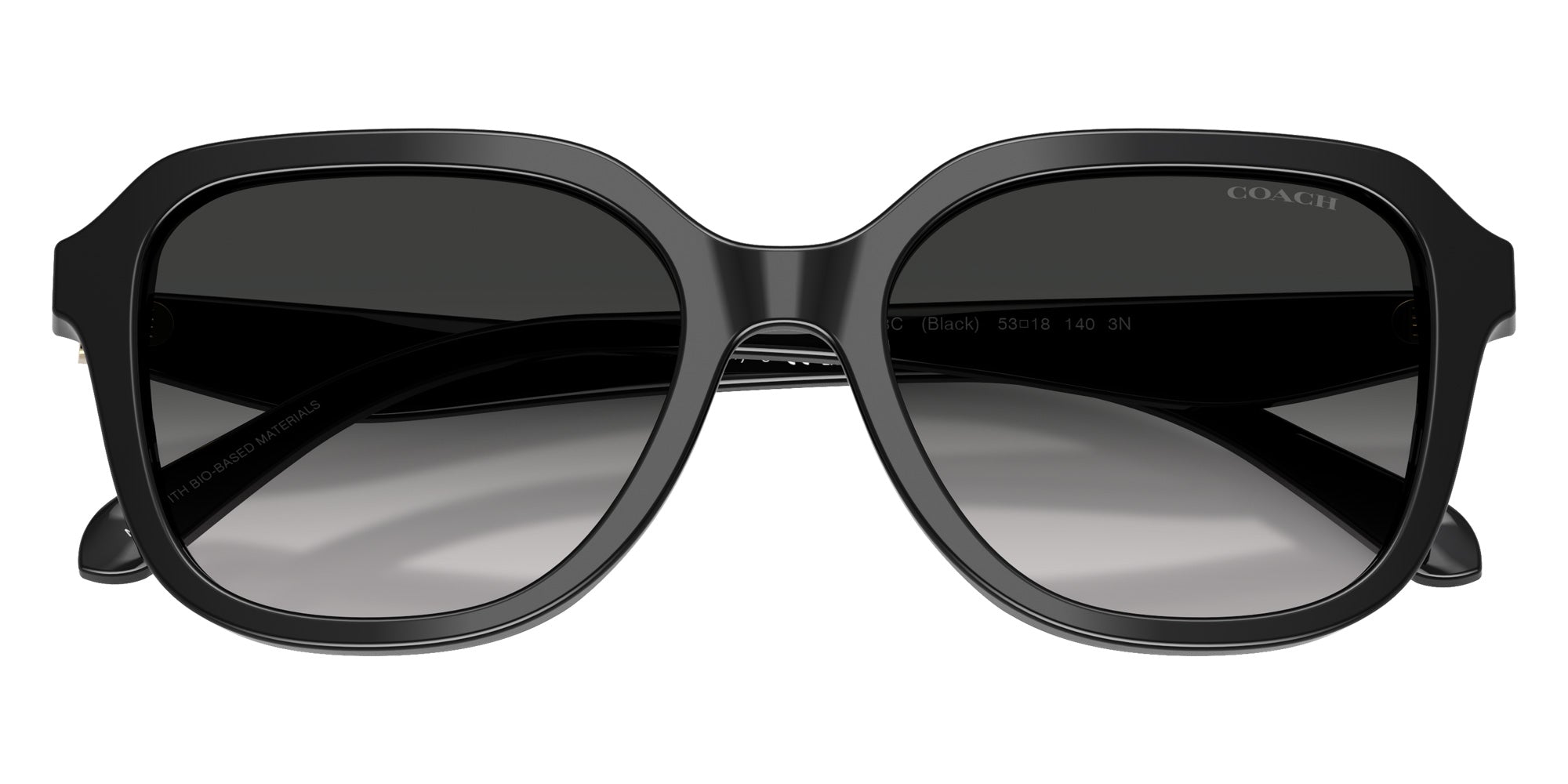 Coach HC8437U CBY87 50023C 53 - Black / Gray Gradient #id:hc8437u50023c_s:100120