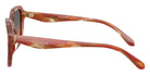 Coach HC8437U CBY87 590018 53 - Striated Chestnut / Smokey Peach Gradient #id:hc8437u590018_s:106110