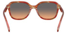 Coach HC8437U CBY87 590018 53 - Striated Chestnut / Smokey Peach Gradient #id:hc8437u590018_s:106115