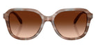 Coach HC8437U CBY87 590174 53 - Striated Redwood/Maple / Brown Gradient #id:hc8437u590174_s:108100
