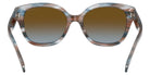 Coach HC8438U CBY94 589913 56 - Striated Maple/Blueberry / Brown Blue Gradient #id:hc8438u589913_s:104115