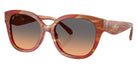 Coach HC8438U CBY94 590018 56 - Striated Chestnut / Smokey Peach Gradient #id:hc8438u590018_s:106105