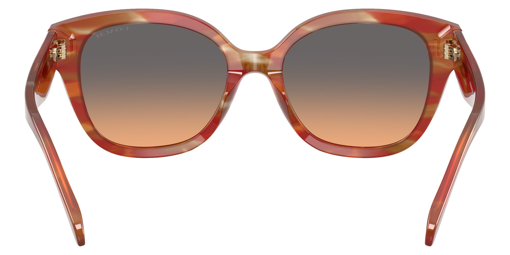 Coach HC8438U CBY94 590018 56 - Striated Chestnut / Smokey Peach Gradient #id:hc8438u590018_s:106115