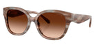 Coach HC8438U CBY94 590174 56 - Striated Redwood/Maple / Brown Gradient #id:hc8438u590174_s:108105