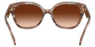 Coach HC8438U CBY94 590174 56 - Striated Redwood/Maple / Brown Gradient #id:hc8438u590174_s:108115