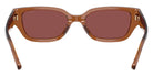 Coach HC8439U CBZ52 581175 53 - Transparent Brown / Wine Solid #id:hc8439u581175_s:102115