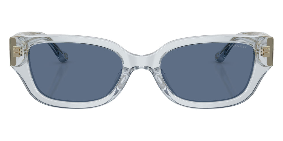 Coach HC8439U CBZ52 590480 53 - Transparent Light Blue / Blue Solid #id:hc8439u590480_s:104100