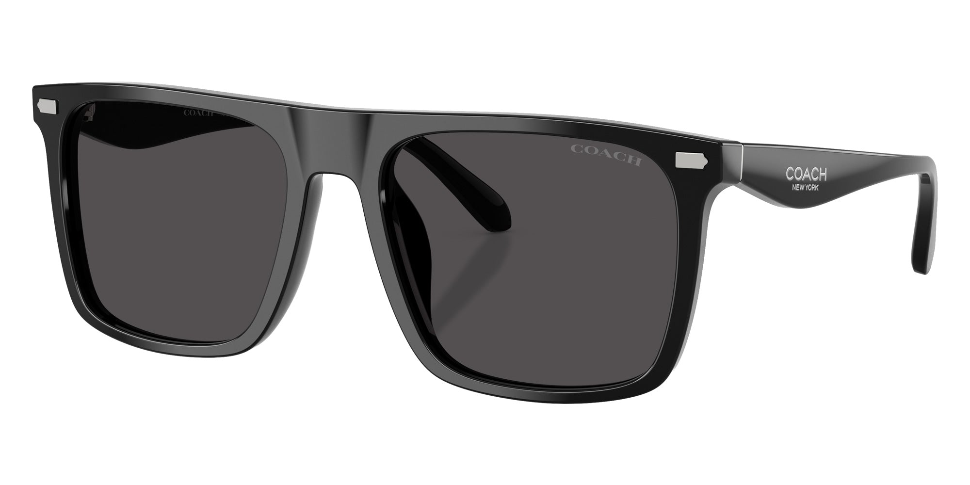 Coach HC8440U CBY95 500287 57 - Black / Gray Solid #id:hc8440u500287_s:100105