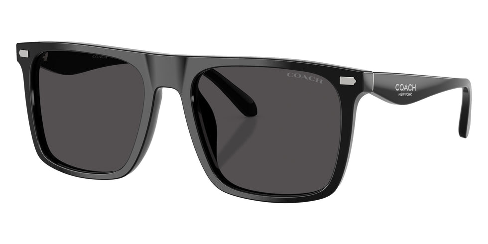 Coach HC8440U CBY95 500287 57 - Black / Gray Solid #id:hc8440u500287_s:100105
