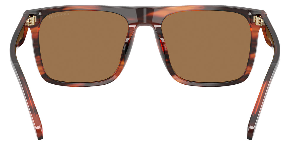 Coach HC8440U CBY95 5906/O 57 - Striated Caramel / Brown Flash Mirrored #id:hc8440u5906o_s:102115