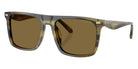 Coach HC8440U CBY95 5907S7 57 - Olive Stripes / Green Gray #id:hc8440u5907s7_s:104105