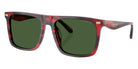 Coach HC8440U CBY95 590871 57 - Striated Cherry Oak / Green Solid #id:hc8440u590871_s:106105