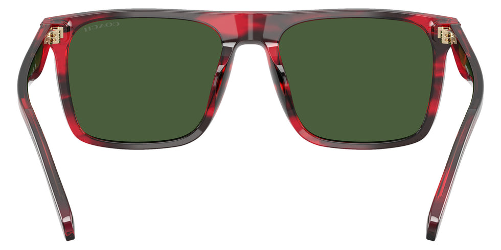 Coach HC8440U CBY95 590871 57 - Striated Cherry Oak / Green Solid #id:hc8440u590871_s:106115