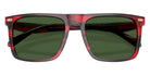 Coach HC8440U CBY95 590871 57 - Striated Cherry Oak / Green Solid #id:hc8440u590871_s:106120