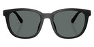 Coach HC8442U CCA00 500281 54 - Matte Black / Gray Solid Polarized #id:hc8442u500281_s:100100